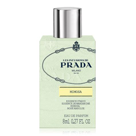 prada mimosa sample|Prada infusion line reviews.